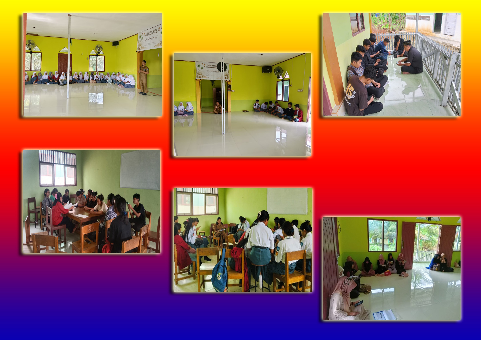 Pesantren Kilat Warnai Minggu Pertama Masuk Sekolah di Bulan Ramadhan di UPTD SMK Negeri 1 Sarudu